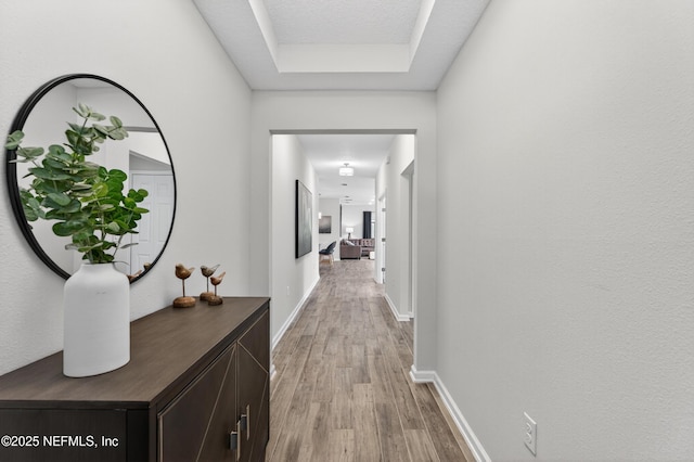 204 Bryson Dr, Fruit Cove, FL 32259 - corridor with light wood-style floors and baseboards