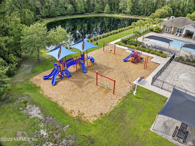 204 Bryson Dr, Fruit Cove, FL 32259 - community jungle gym with a water view