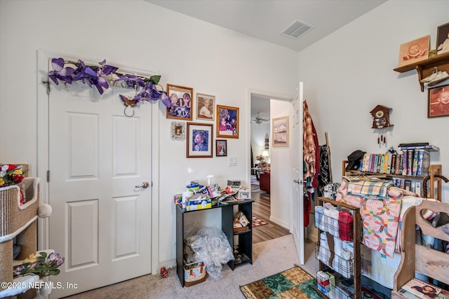 5 Bud Hollow Dr, Palm Coast, FL 32137 - home office featuring carpet floors