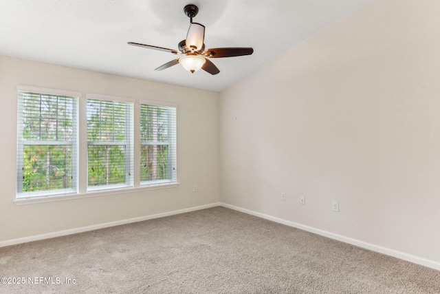 218 Larkin Pl Unit 110, Saint Johns, FL 32259 - carpeted empty room featuring ceiling fan and baseboards