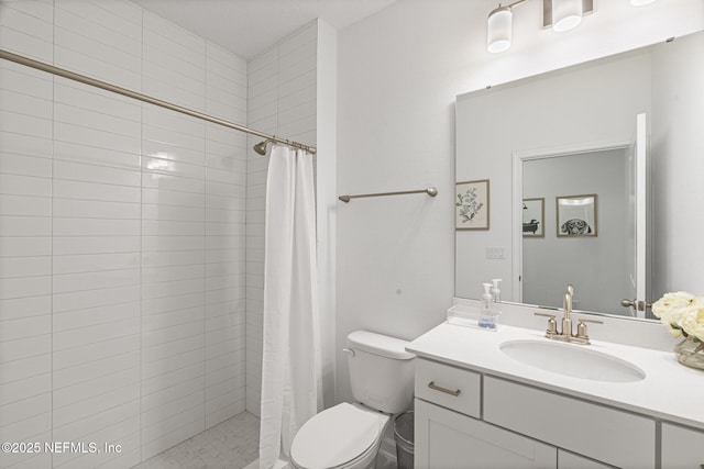 73 Ripple Rd, Saint Johns, FL 32095 - full bathroom featuring vanity and a tile shower