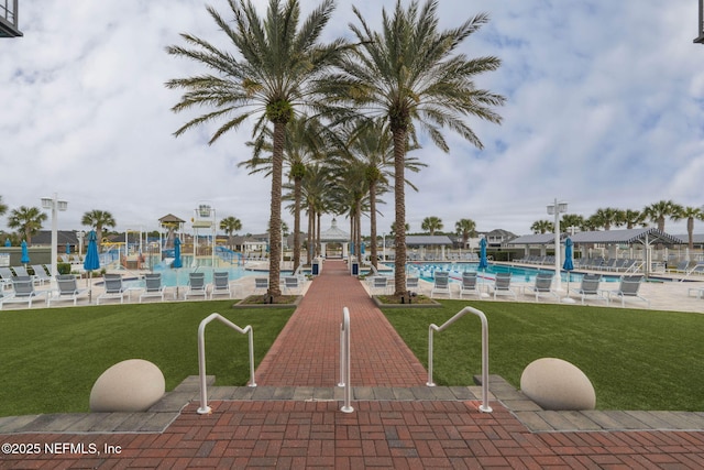 73 Ripple Rd, Saint Johns, FL 32095 - view of property's community featuring a pool and a lawn