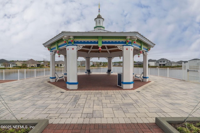 73 Ripple Rd, Saint Johns, FL 32095 - surrounding community with a gazebo and a water view