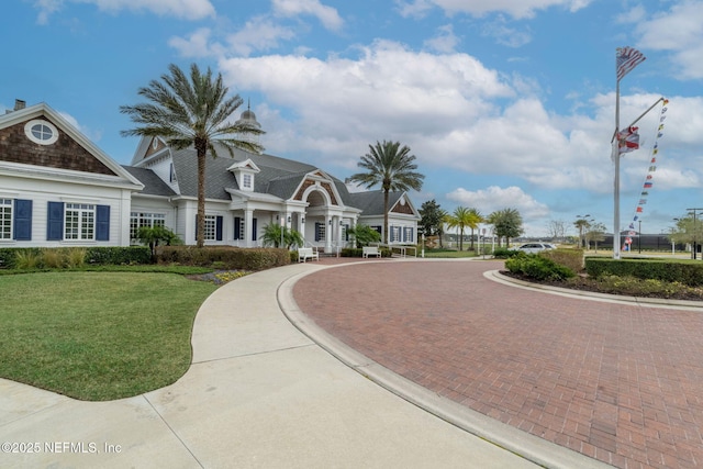 73 Ripple Rd, Saint Johns, FL 32095 - view of property's community with curved driveway and a yard
