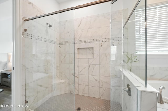 959 Crosswater Lake Dr, Ponte Vedra, FL 32081 - full bath featuring a shower stall and a bathtub