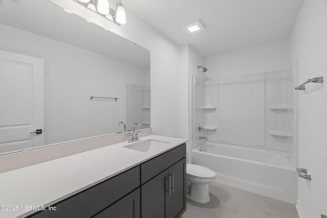 386 Whirlwind Pl, Saint Johns, FL 32095 - full bathroom featuring vanity,  shower combination, and tile patterned flooring