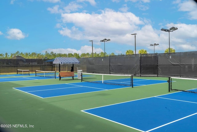 386 Whirlwind Pl, Saint Johns, FL 32095 - view of tennis court featuring community basketball court