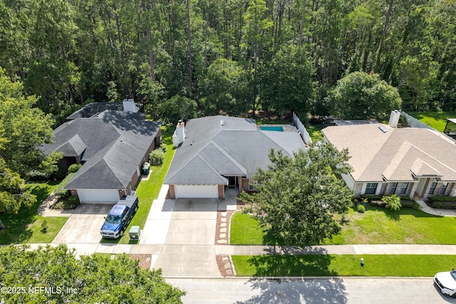 4521 Deep River Way E, Jacksonville, FL 32224 - view from above of property