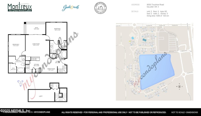 8550 Touchton Rd Unit 932, Jacksonville, FL 32216 - view of floor plan / room layout
