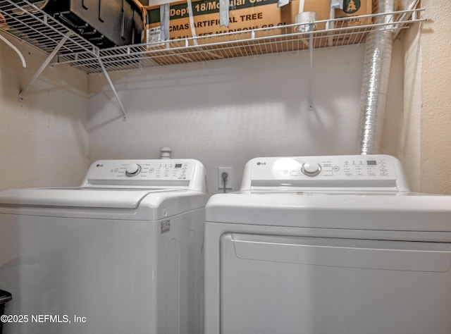 5811 Atlantic Blvd Unit 115, Jacksonville, FL 32207 - washroom featuring separate washer and dryer