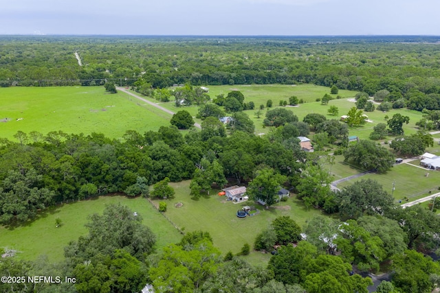 85215 Airplane Ln, Yulee, FL 32097 - aerial view of a heavily wooded area