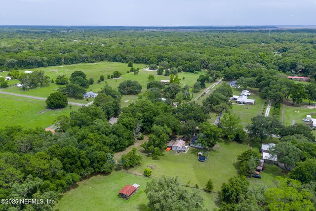 85215 Airplane Ln, Yulee, FL 32097 - drone / aerial view of a forest
