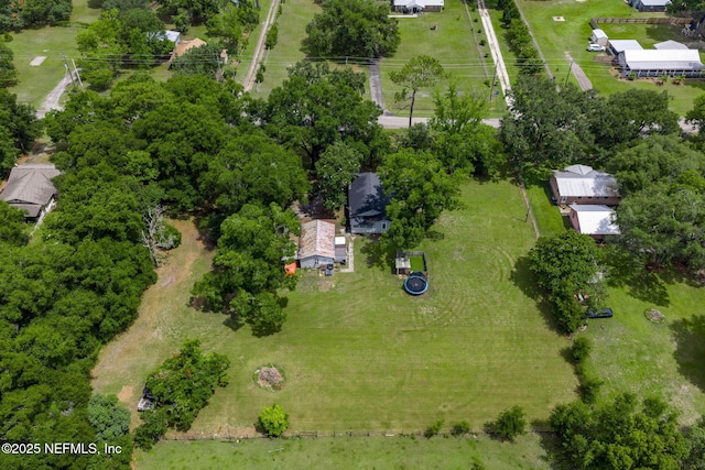 85215 Airplane Ln, Yulee, FL 32097 - aerial overview of property's location featuring a tree filled landscape