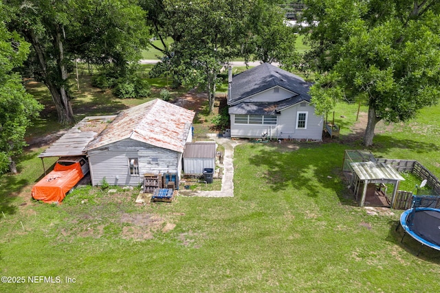 85215 Airplane Ln, Yulee, FL 32097 - aerial view of property and surrounding area