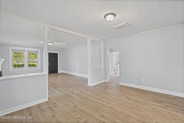 85215 Airplane Ln, Yulee, FL 32097 - empty room featuring light wood finished floors and baseboards
