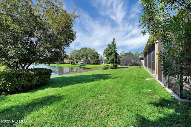 4431 Vista Point Ln, Orange Park, FL 32065 - view of green lawn with a water view
