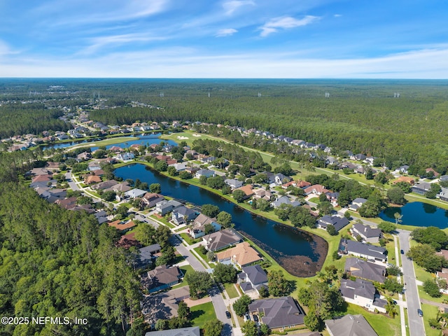 4431 Vista Point Ln, Orange Park, FL 32065 - aerial view of property and surrounding area featuring nearby suburban area and a large body of water