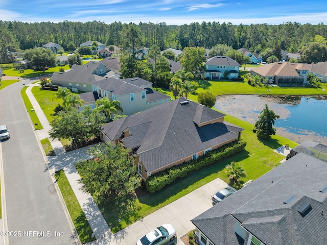 4431 Vista Point Ln, Orange Park, FL 32065 - aerial perspective of suburban area with a large body of water