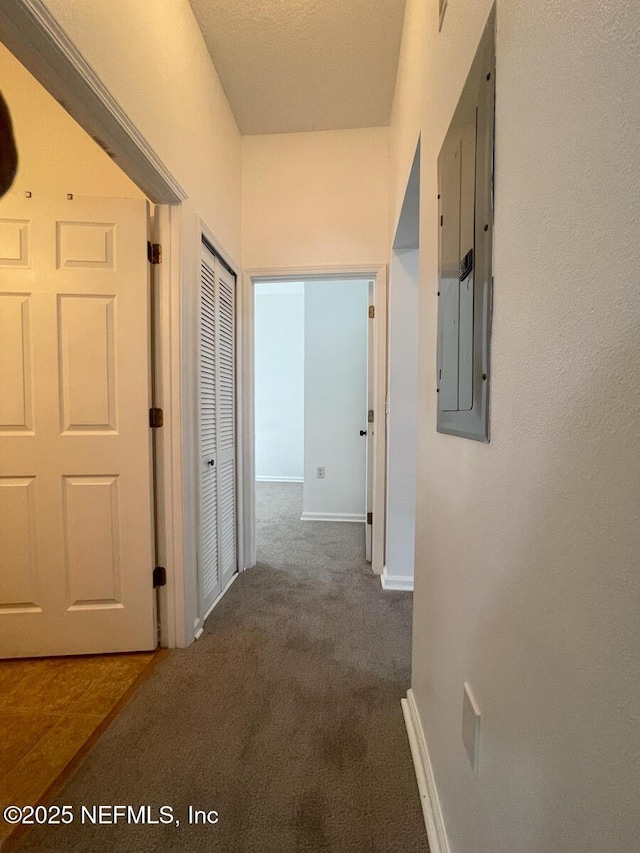 5151 Playpen Dr Unit 7-2, Jacksonville, FL 32210 - hall featuring electric panel and carpet floors