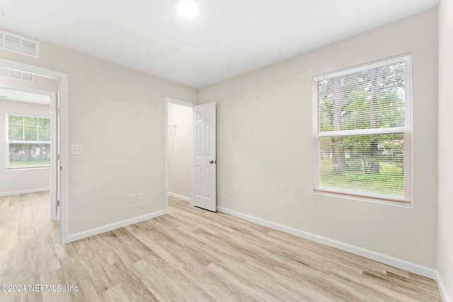 5428 Chenango Blvd, Jacksonville, FL 32254 - unfurnished bedroom featuring baseboards and light wood-type flooring
