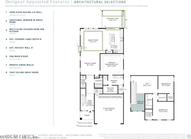 171 Oakmoss Dr, Saint Johns, FL 32259 - view of property floor plan