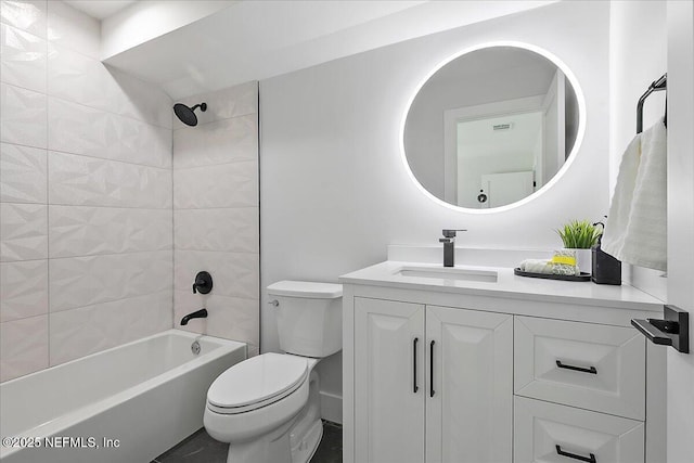 172 Laurel Ln, Ponte Vedra Beach, FL 32082 - full bath featuring vanity and shower / bathtub combination