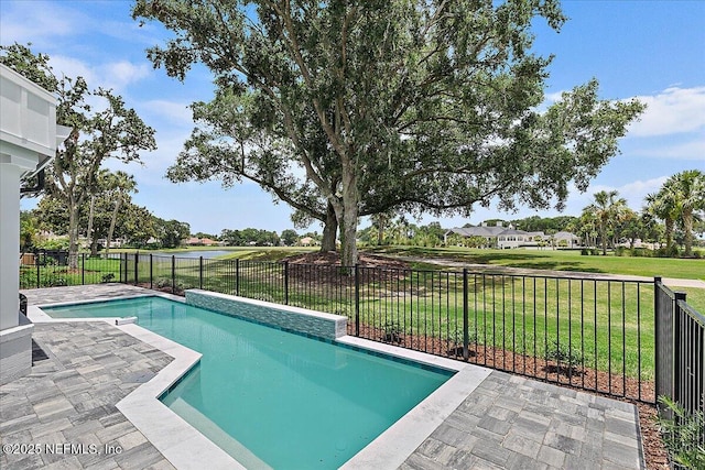 172 Laurel Ln, Ponte Vedra Beach, FL 32082 - view of swimming pool featuring a fenced backyard and a patio
