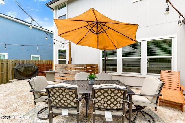 190 Colorado Springs Way, Saint Augustine, FL 32092 - view of patio featuring outdoor dining area and grilling area