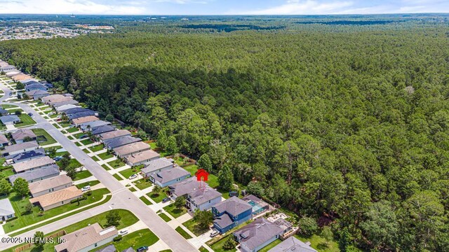 190 Colorado Springs Way, Saint Augustine, FL 32092 - aerial overview of property's location featuring a forest and nearby suburban area