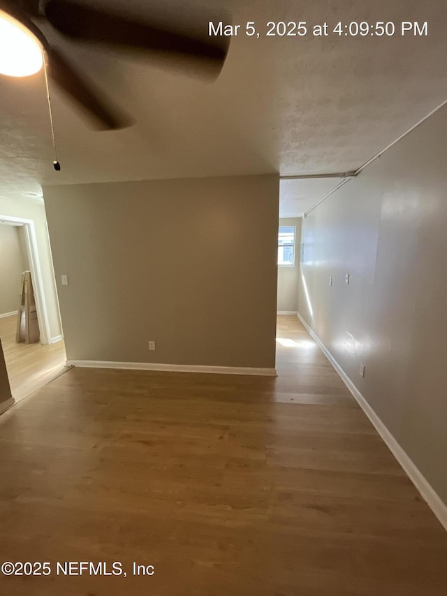 1624 36th St Unit 1-4, Jacksonville, FL 32209 - hall with baseboards and wood finished floors