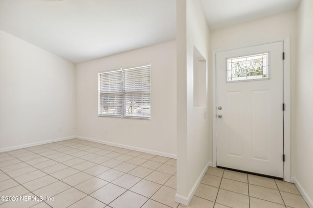 423 S Blvd, Macclenny, FL 32063 - entrance foyer with light tile patterned floors and baseboards