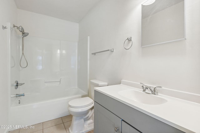 423 S Blvd, Macclenny, FL 32063 - full bath featuring tile patterned floors, shower / bath combination, and vanity