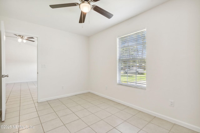 423 S Blvd, Macclenny, FL 32063 - spare room featuring a ceiling fan and light tile patterned floors