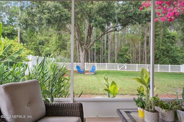 573 N Bridgestone Ave, Saint Johns, FL 32259 - view of fenced backyard