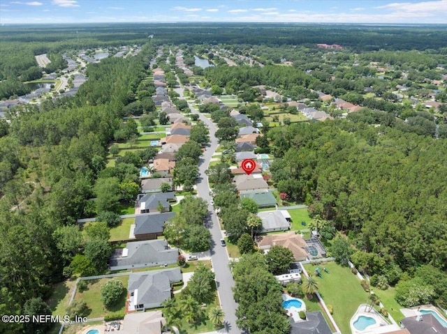 573 N Bridgestone Ave, Saint Johns, FL 32259 - aerial overview of property's location with nearby suburban area
