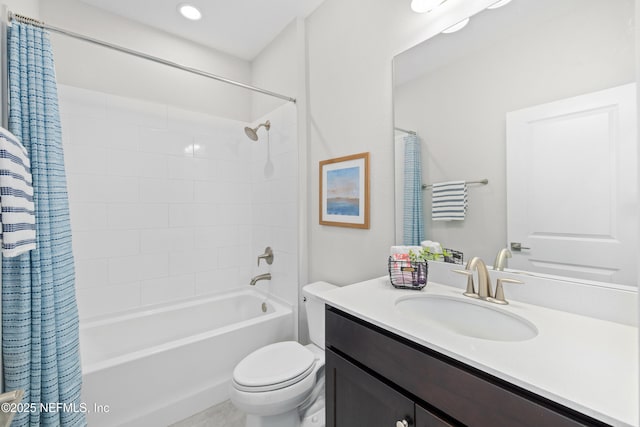 238 Courtney Chase Dr, Saint Augustine, FL 32092 - full bathroom featuring shower / tub combo and vanity