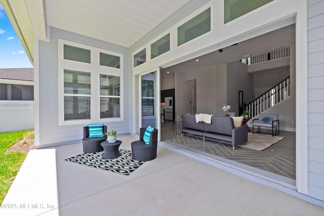 238 Courtney Chase Dr, Saint Augustine, FL 32092 - view of patio featuring outdoor lounge area