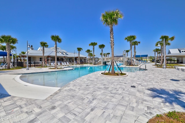 238 Courtney Chase Dr, Saint Augustine, FL 32092 - community pool with a patio