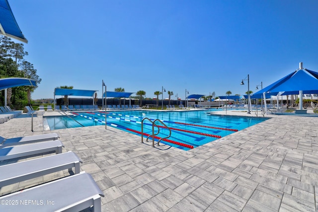 238 Courtney Chase Dr, Saint Augustine, FL 32092 - community pool with a patio area