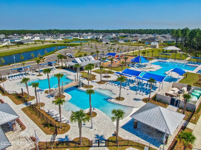 238 Courtney Chase Dr, Saint Augustine, FL 32092 - aerial view of a pool area