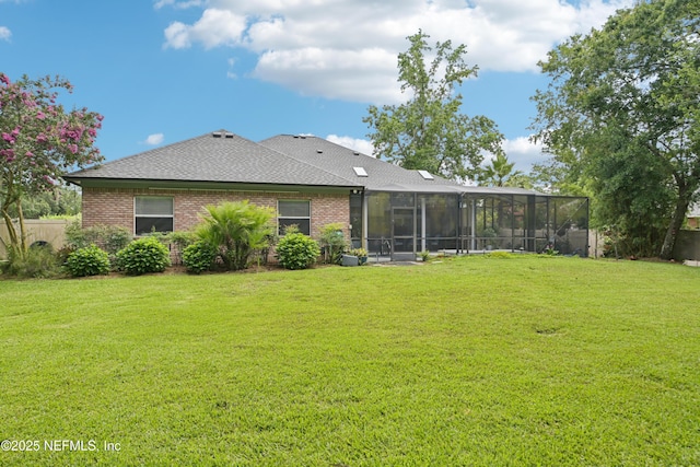 1288 Creek Bend Rd, Saint Johns, FL 32259 - rear view of house with brick siding and roof with shingles