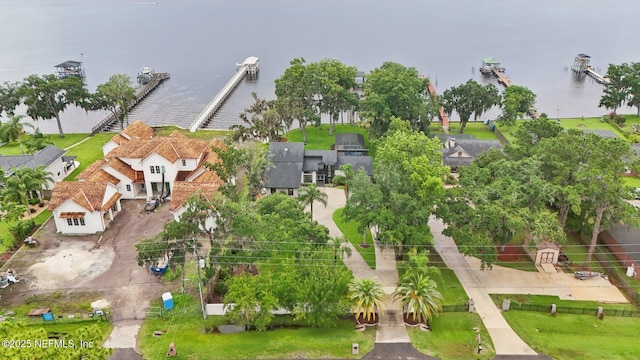 1823 N Lakeshore Dr, Fleming Island, FL 32003 - bird's eye view of a large body of water