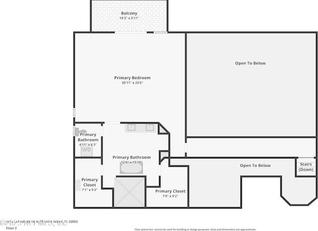 1823 N Lakeshore Dr, Fleming Island, FL 32003 - view of home floor plan