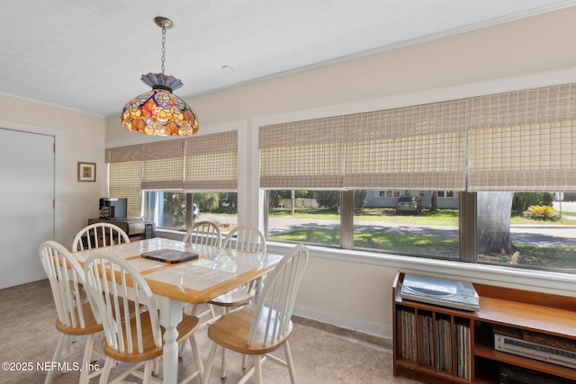 112 S 14th St, Fernandina Beach, FL 32034 - tiled dining space featuring plenty of natural light