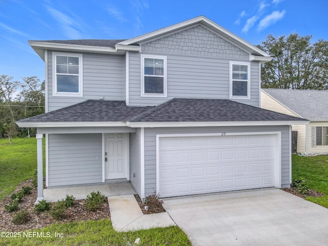 29 Wood Ash Ln, Palm Coast, FL 32164 - view of front of house with roof with shingles and concrete driveway