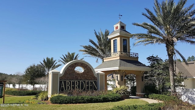 81 Scotch Pebble Dr, Saint Augustine, FL 32259 - view of community / neighborhood sign