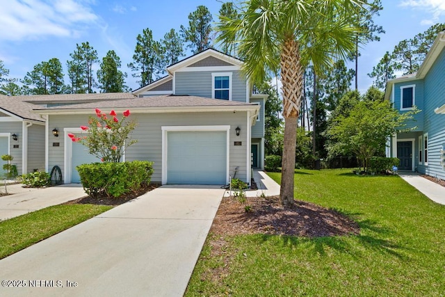 81 Scotch Pebble Dr, Saint Augustine, FL 32259 - view of front of property featuring a front lawn, driveway, and an attached garage