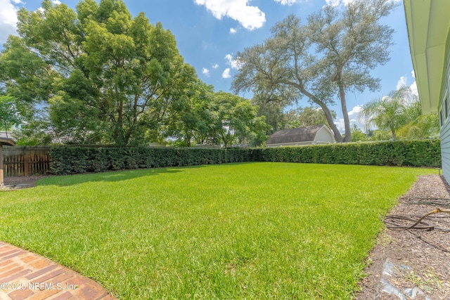 5042 Brighton Dr, Jacksonville, FL 32217 - view of fenced backyard