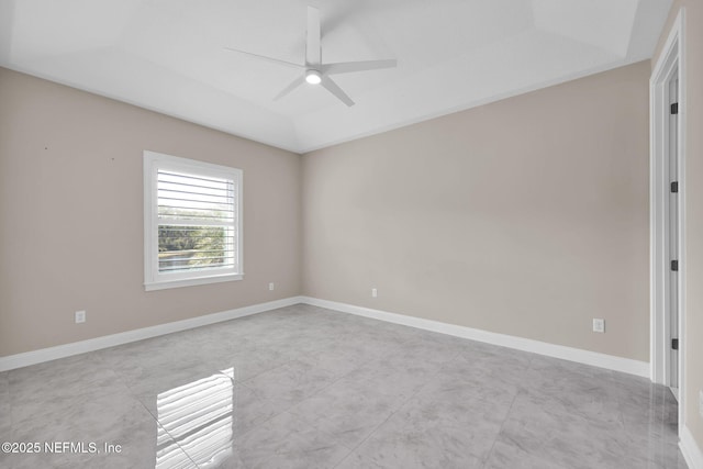 452 Deer Valley Dr, Ponte Vedra, FL 32081 - unfurnished room featuring a ceiling fan and light tile patterned floors