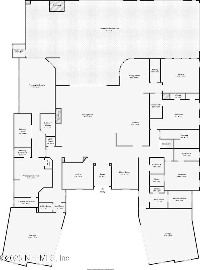 452 Deer Valley Dr, Ponte Vedra, FL 32081 - view of floor plan / room layout